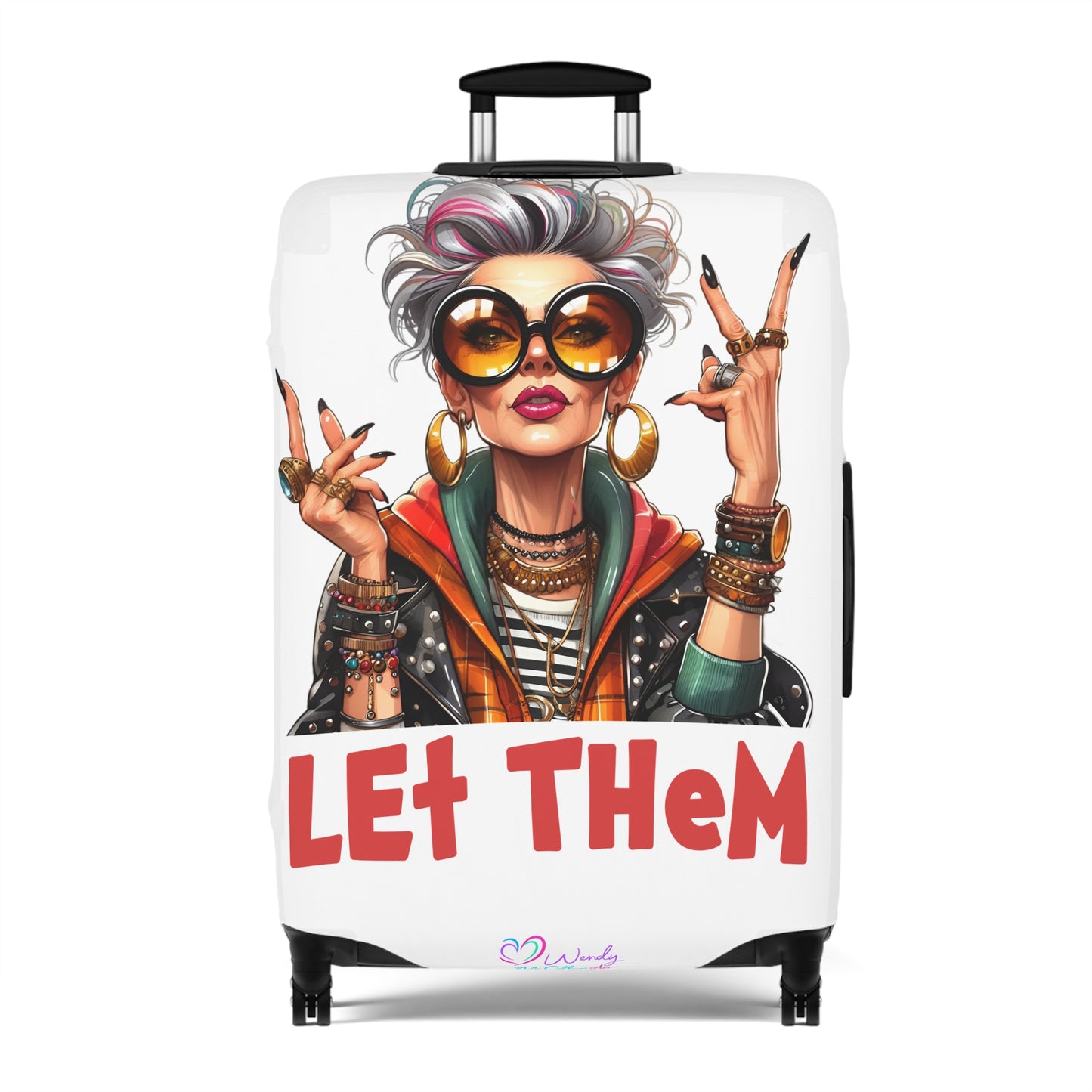 Let Them - Luggage Cover