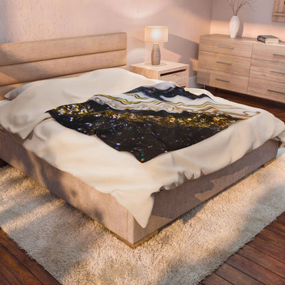 Alchemy Opulance - Velveteen Plush Blanket