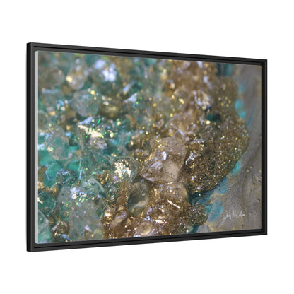 Dioptase Framed Print - Opulence
