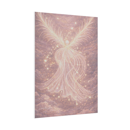 Archangel Chamuel – Fine Art Print | Angel of Love, Peace & Emotional Healing