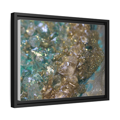 Dioptase Framed Print - Opulence