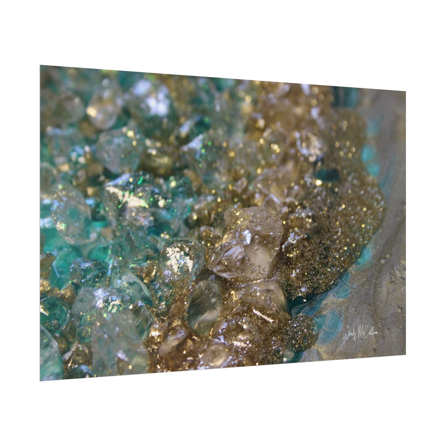 Dioptase Fine Art Print - Opulence