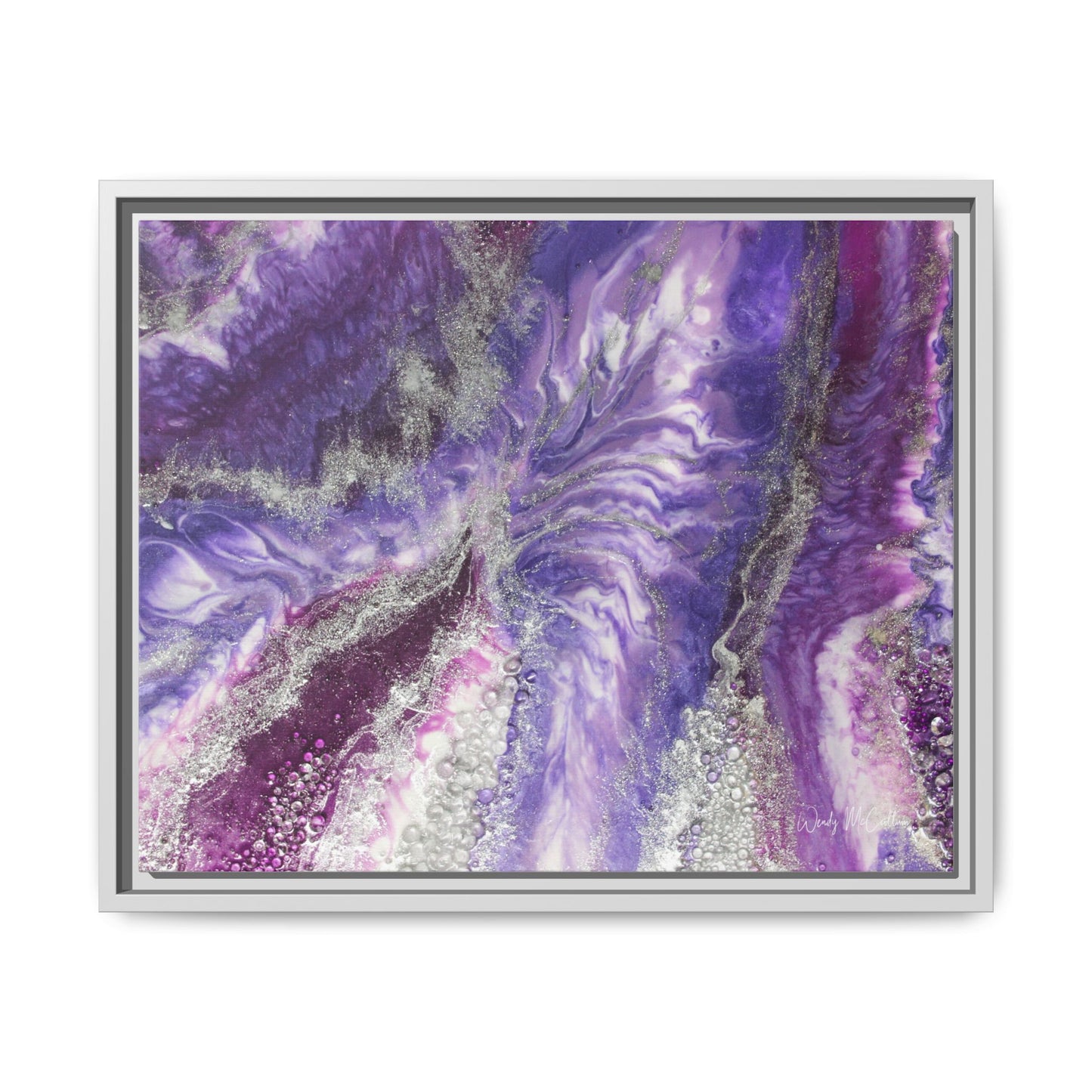 Amethyst Dreams Framed Print - Splendour