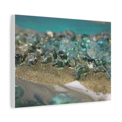 Dioptase Canvas Wall Art - Opulence
