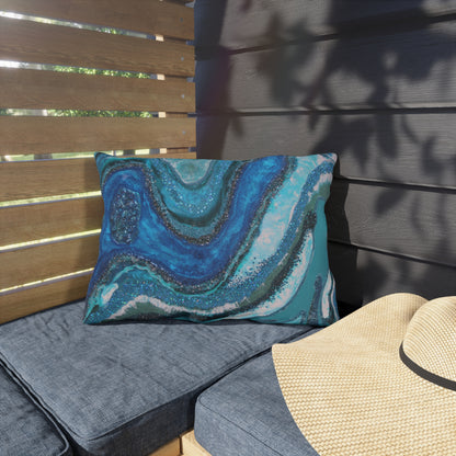 Elucidation Splendour Outdoor Pillow - Patio Cushion