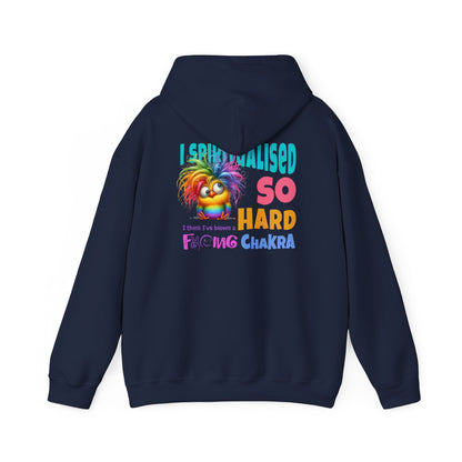 I Spiritualised Too Hard… I Think I’ve Blown a Chakra – Funny Rainbow Chick Hoodie