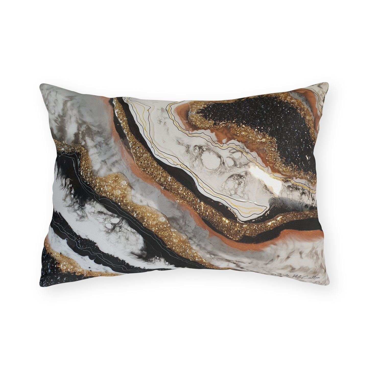 Alchemy Variant Outdoor Pillow - Patio Cushion