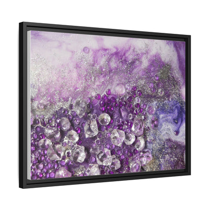 Amethyst Dreams Framed Print - Elegance