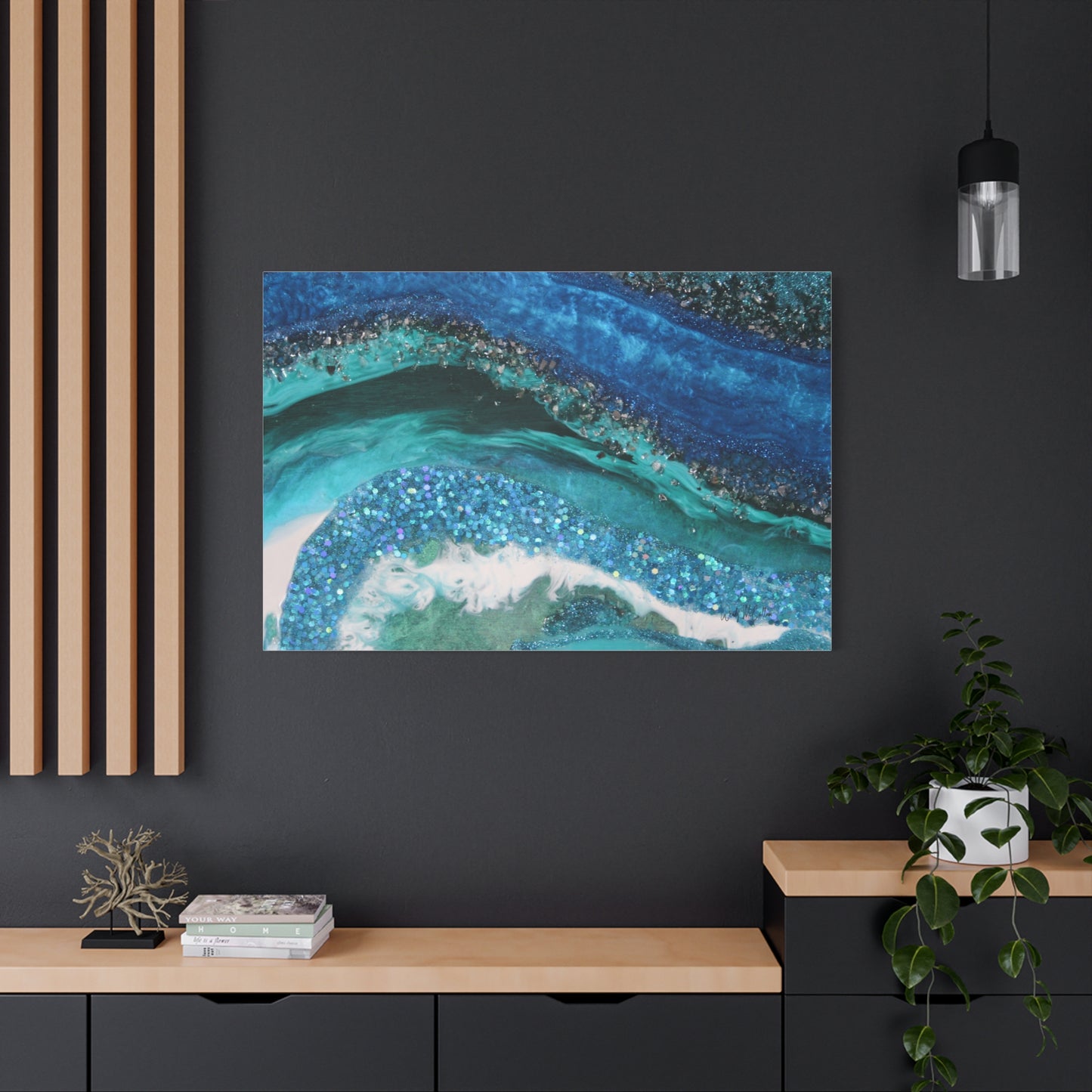 Elucidation Canvas Wall Art - Grace