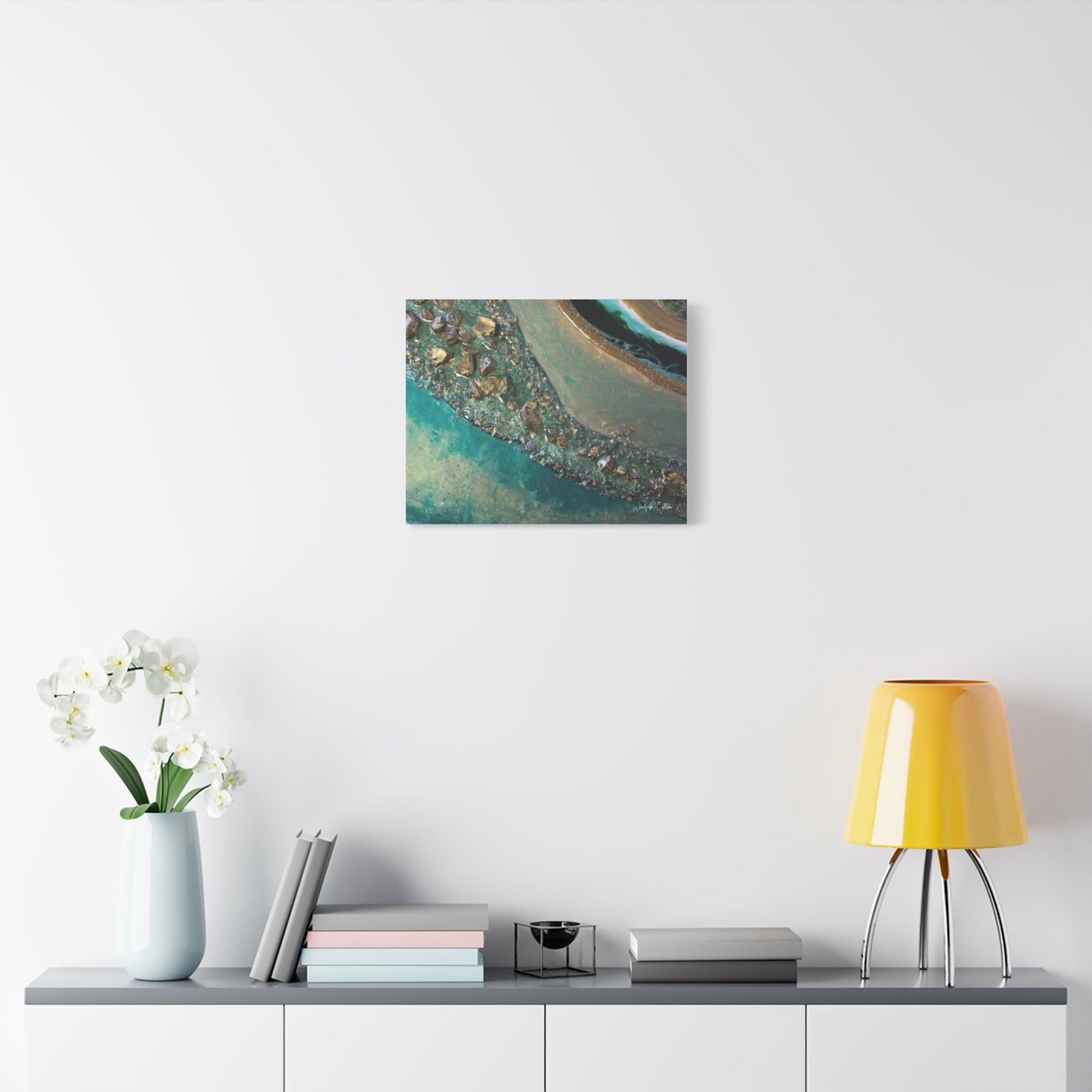Dioptase Canvas Wall Art - Grace