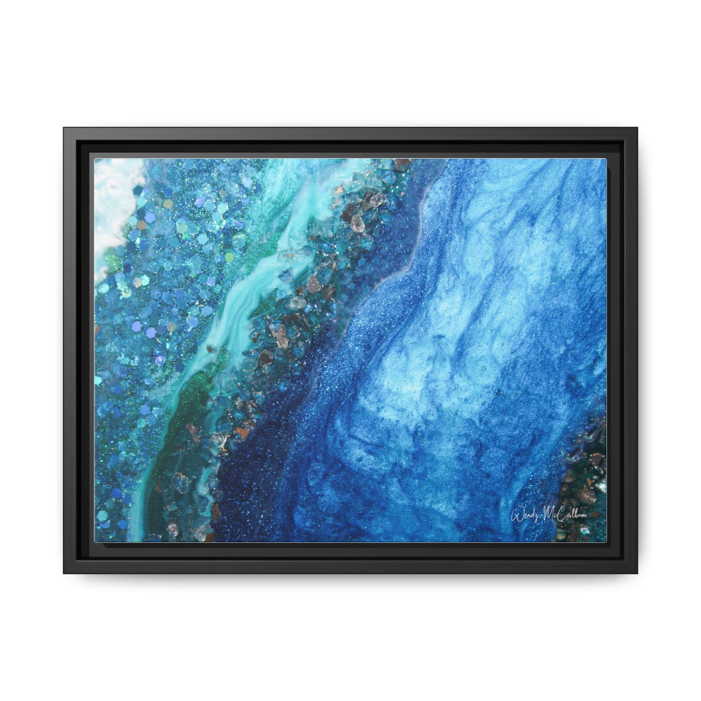 Elucidation Framed Print - Opulence