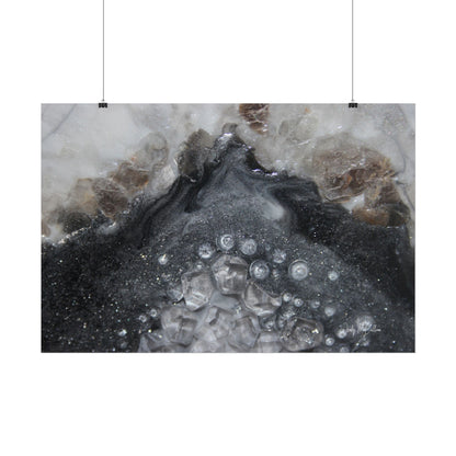 Grey Moonstone Fine Art Print - Elegance