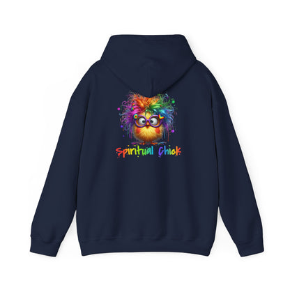 Spiritual Chick – Cute High-Vibe Rainbow Hoodie