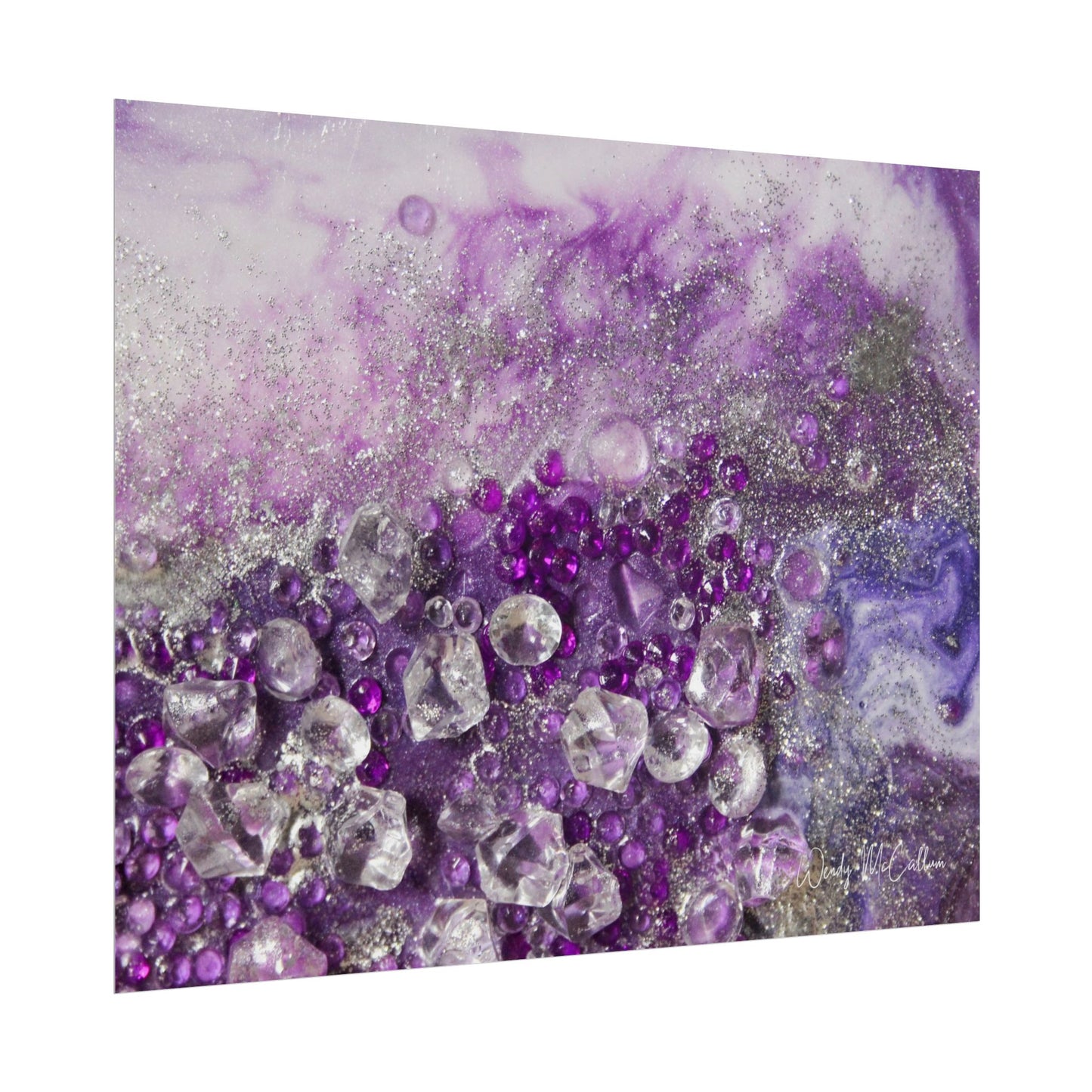 Amethyst Dreams Fine Art Print - Elegance