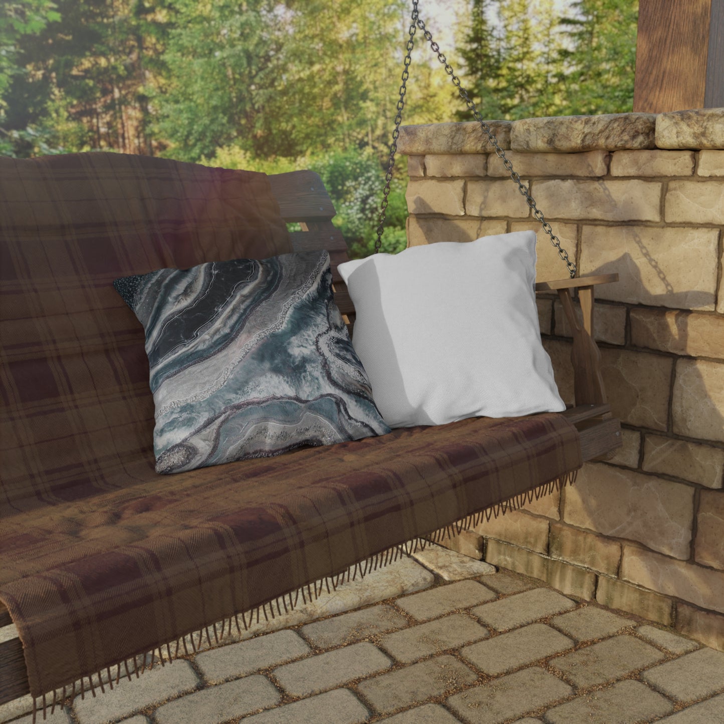 Vista Splendour Outdoor Pillow - Patio Cushion