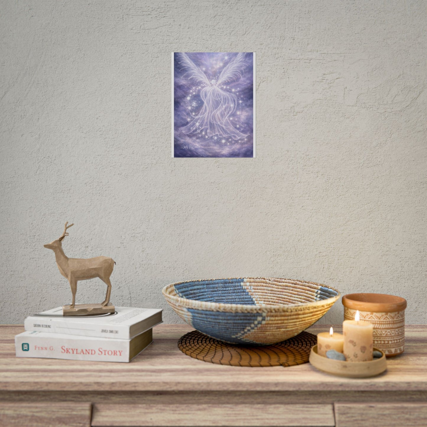 Archangel Jeremiel – Fine Art Print | Angel of Insight, Life Review & Spiritual Clarity