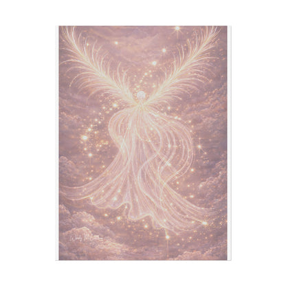 Archangel Chamuel – Fine Art Print | Angel of Love, Peace & Emotional Healing