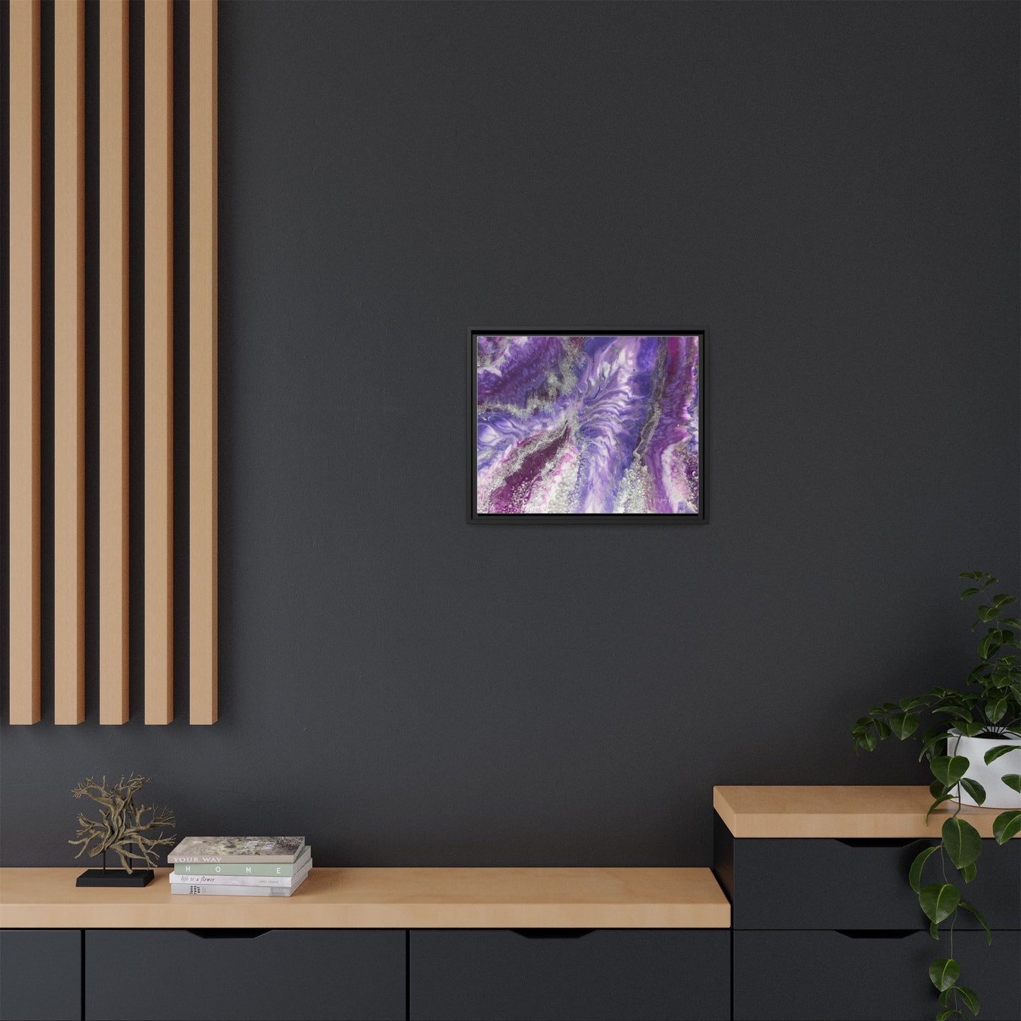 Amethyst Dreams Framed Print - Splendour