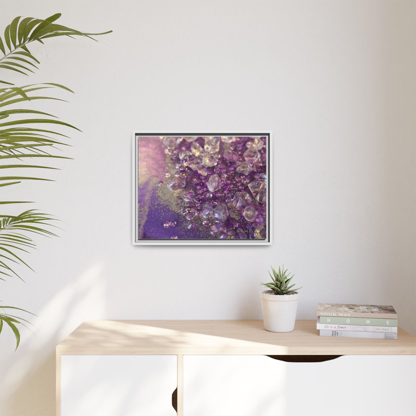 Amethyst Dreams Framed Print - Opulence