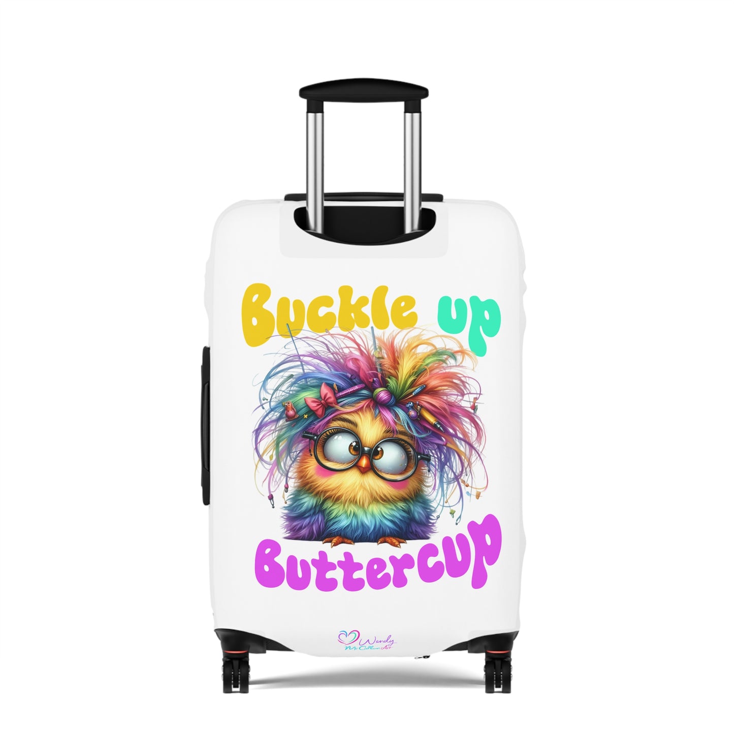 Buckle up Buttercup - Luggage Cover