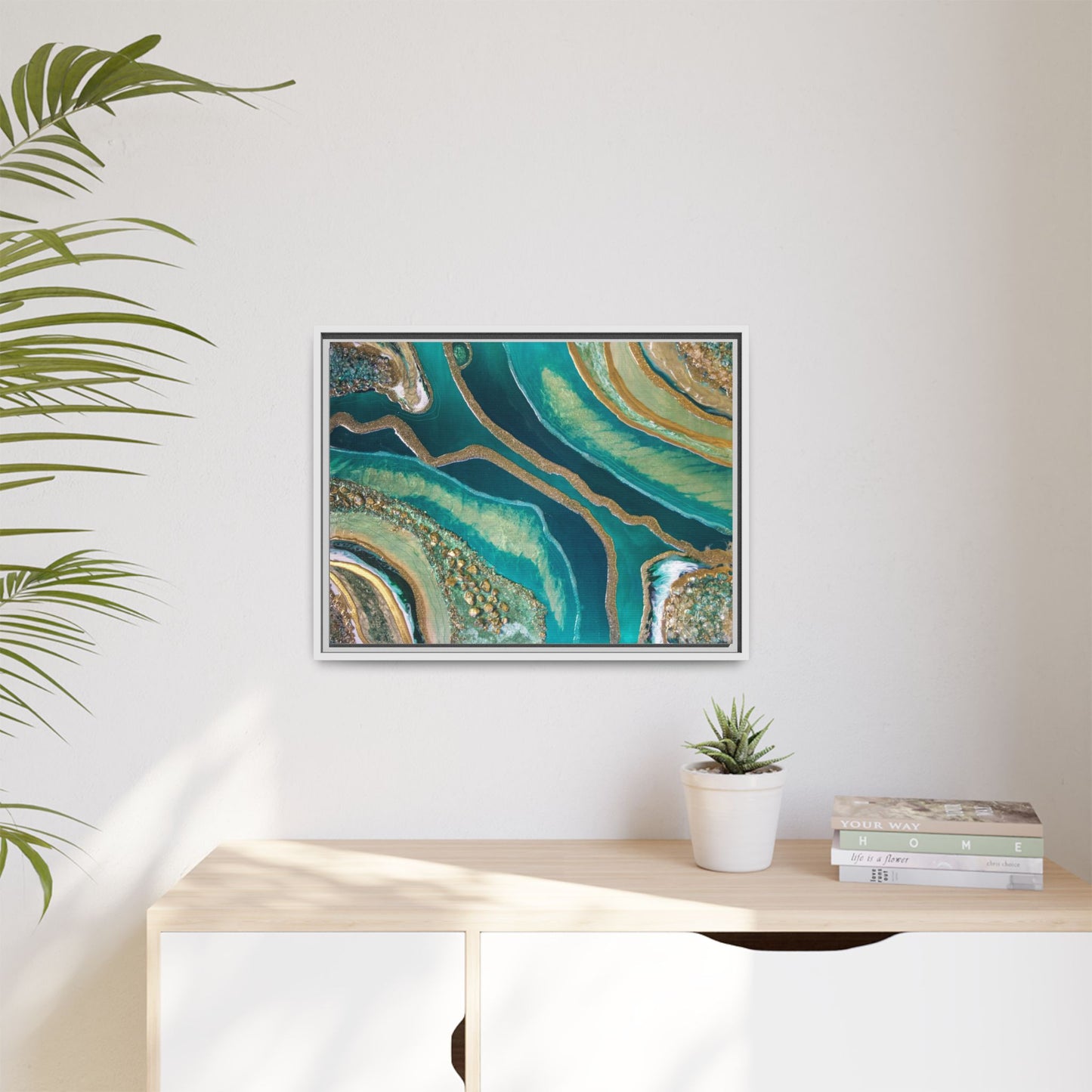 Dioptase Framed Print - Splendour
