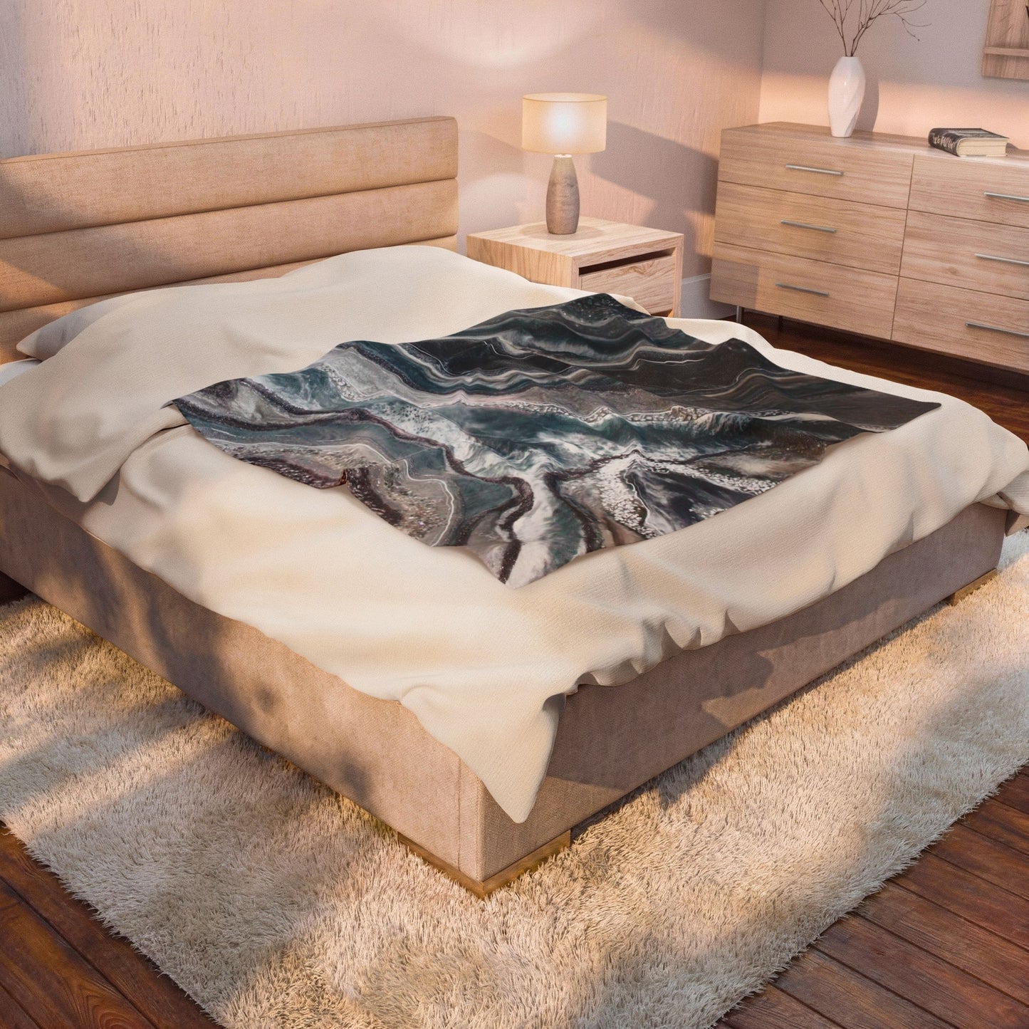 Vista Splendour - Velveteen Plush Blanket