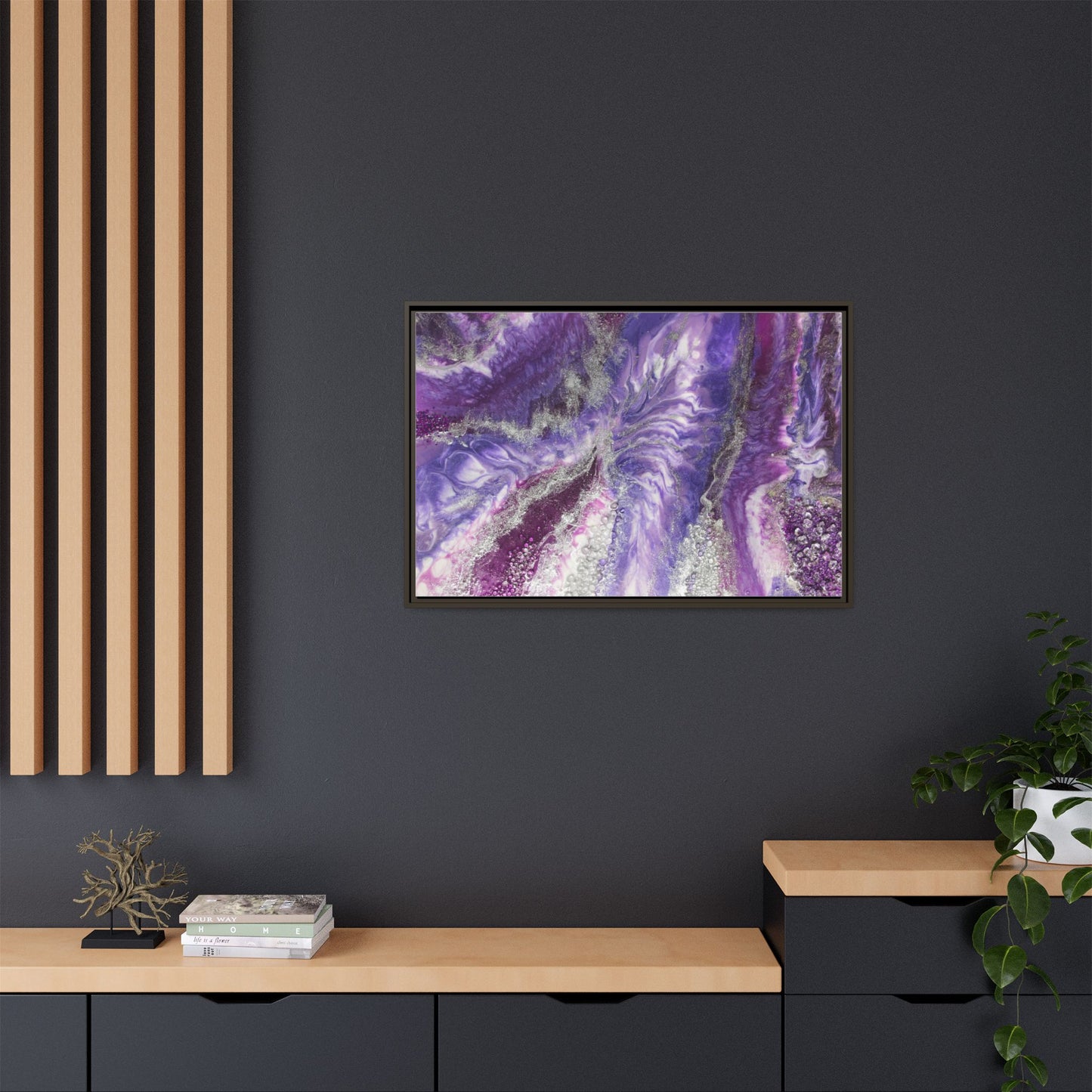 Amethyst Dreams Framed Print - Splendour