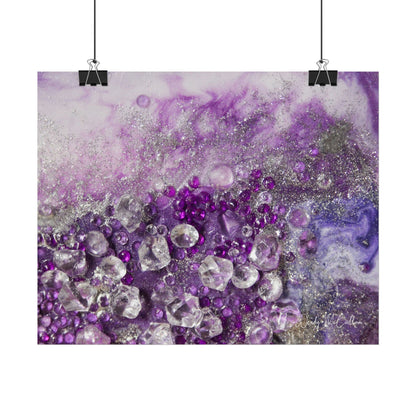 Amethyst Dreams Fine Art Print - Elegance