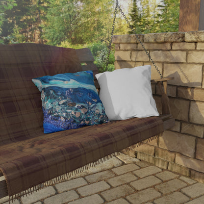 Elucidation Elegance Outdoor Pillow - Patio Cushion