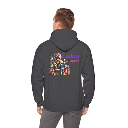 Healing in Progress – Strong Woman Empowerment Hoodie