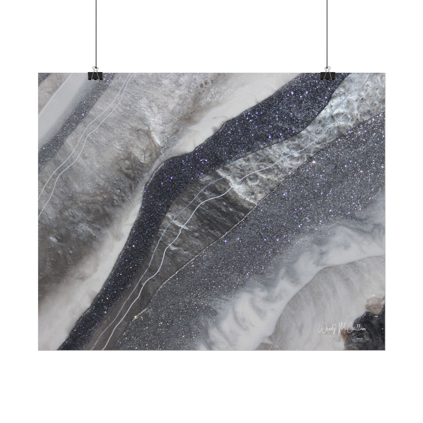 Grey Moonstone Fine Art Print - Grace