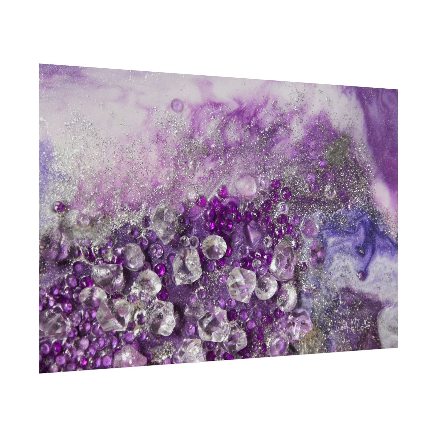 Amethyst Dreams Fine Art Print - Elegance
