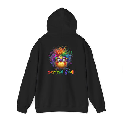 Spiritual Chick – Cute High-Vibe Rainbow Hoodie