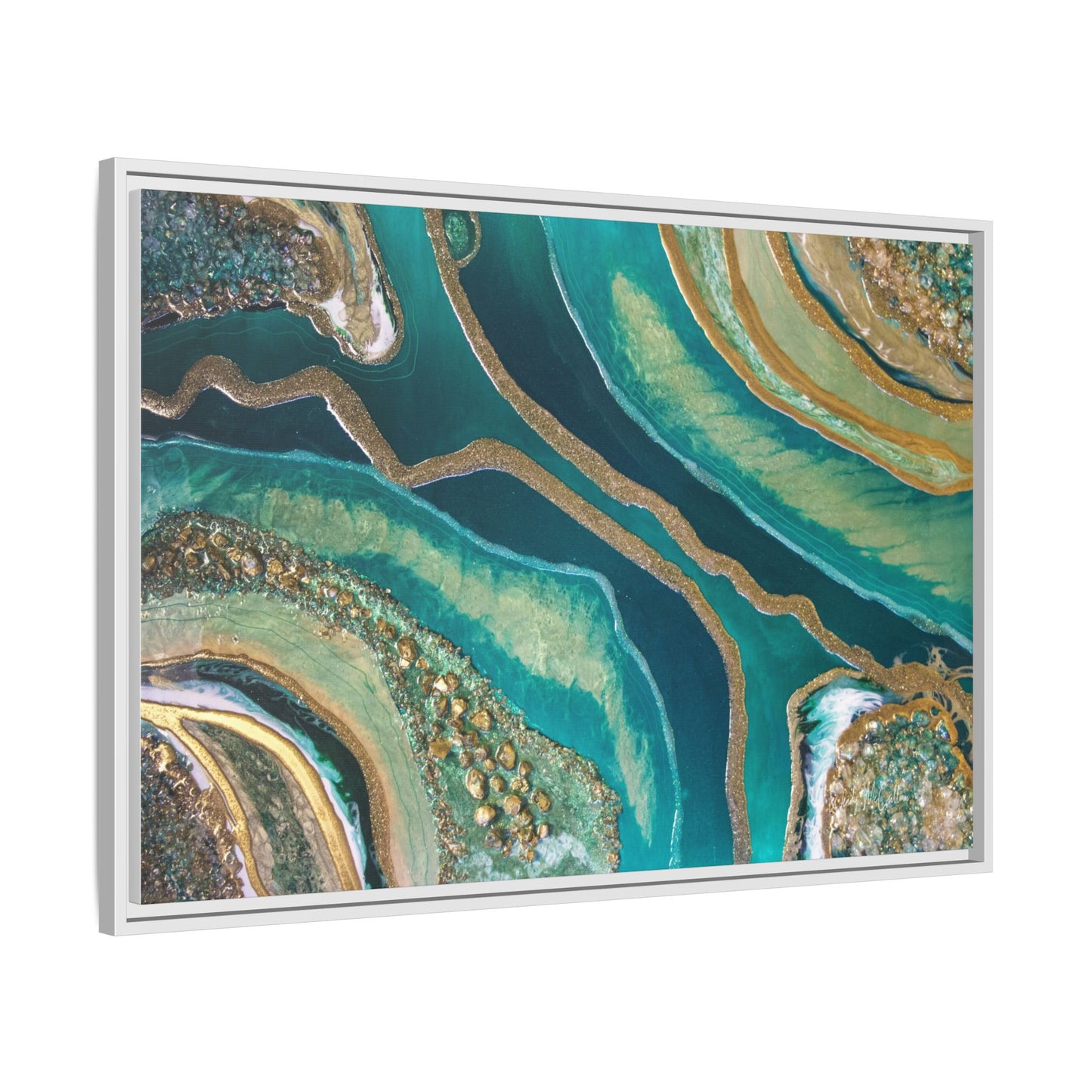 Dioptase Framed Print - Splendour