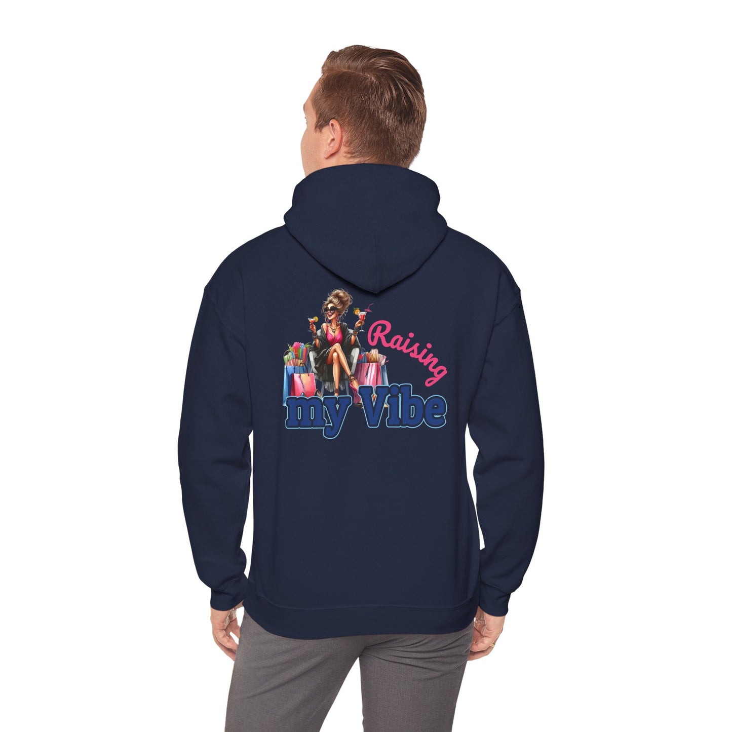 Raising My Vibe – Cool & Sophisticated Lady Hoodie