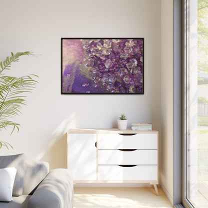 Amethyst Dreams Framed Print - Opulence