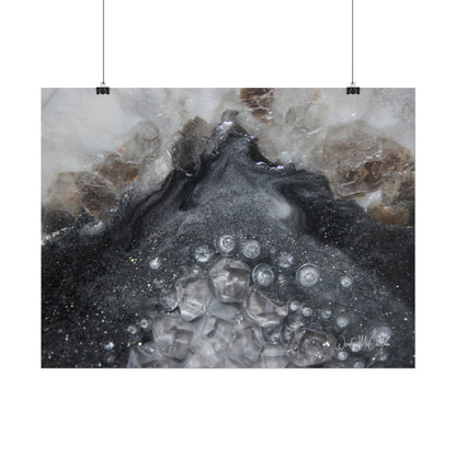 Grey Moonstone Fine Art Print - Elegance