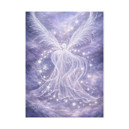 Archangel Jeremiel – Fine Art Print | Angel of Insight, Life Review & Spiritual Clarity