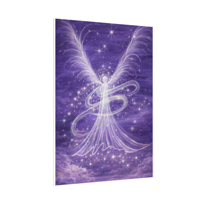 Archangel Zadkiel – Abstract Angel Fine Art Print Compassion, Forgiveness, Transformation