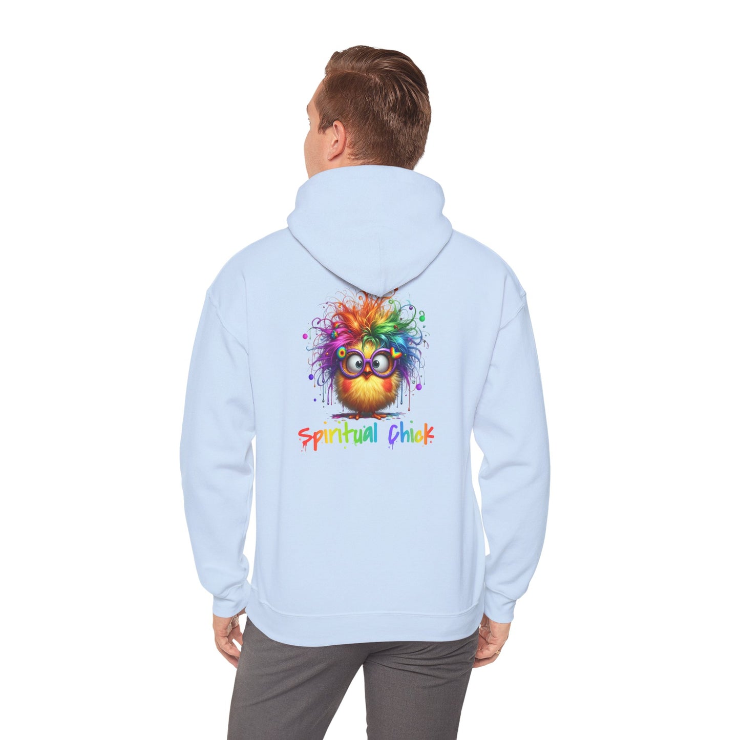Spiritual Chick – Cute High-Vibe Rainbow Hoodie