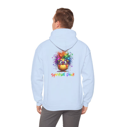 Spiritual Chick – Cute High-Vibe Rainbow Hoodie