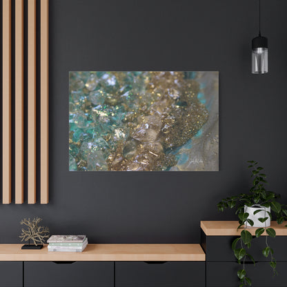 Dioptase Canvas Wall Art - Opulence