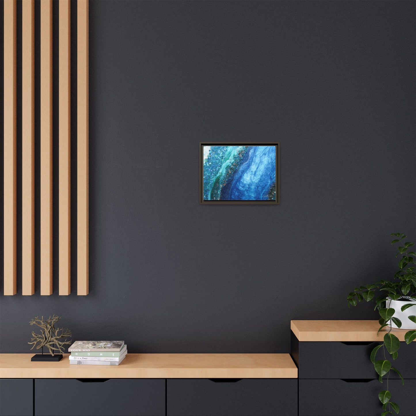 Elucidation Framed Print - Opulence