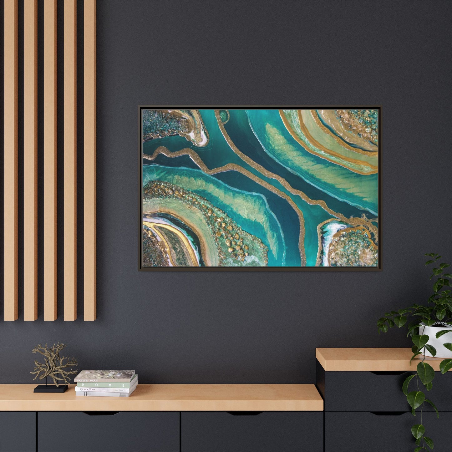 Dioptase Framed Print - Splendour