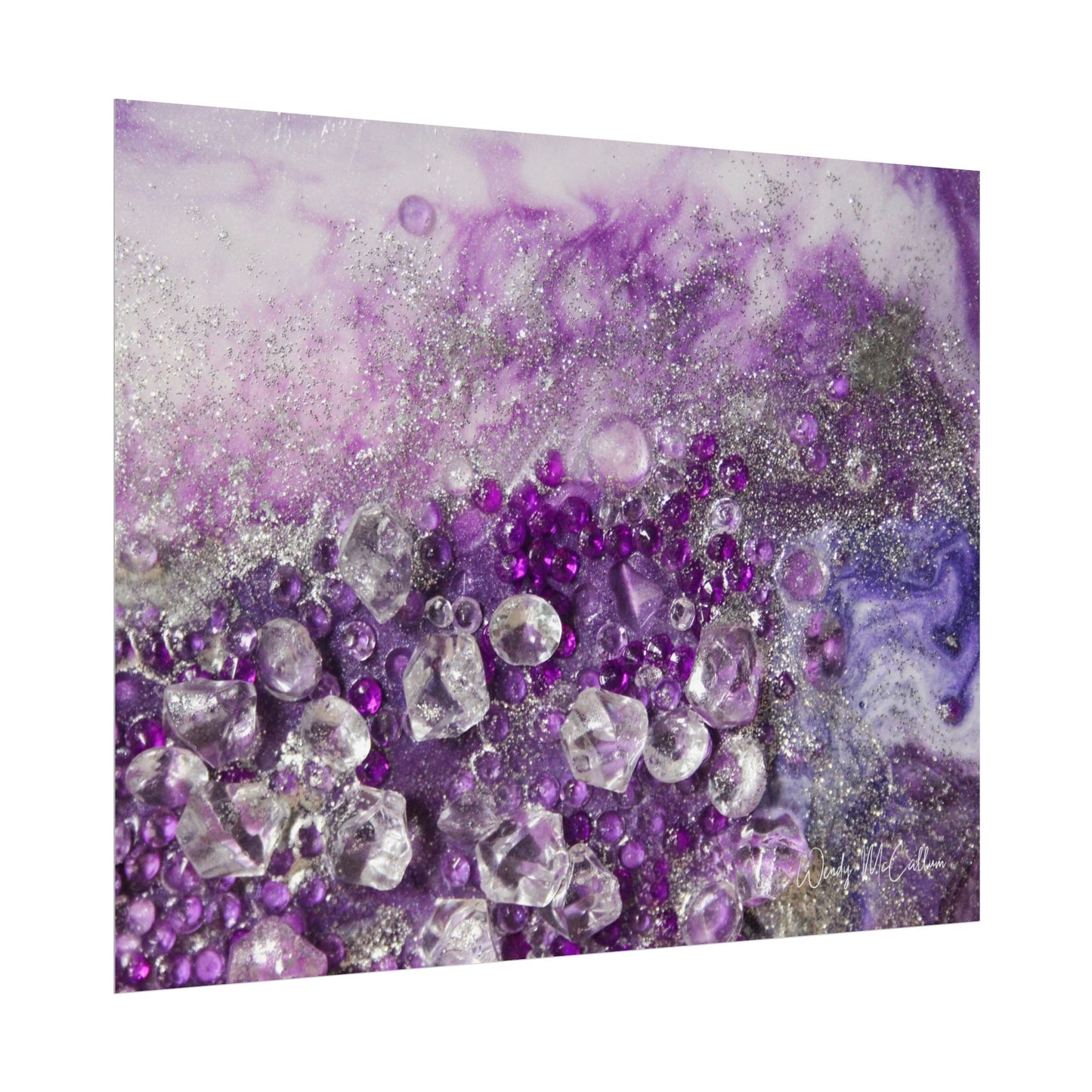 Amethyst Dreams Fine Art Print - Elegance