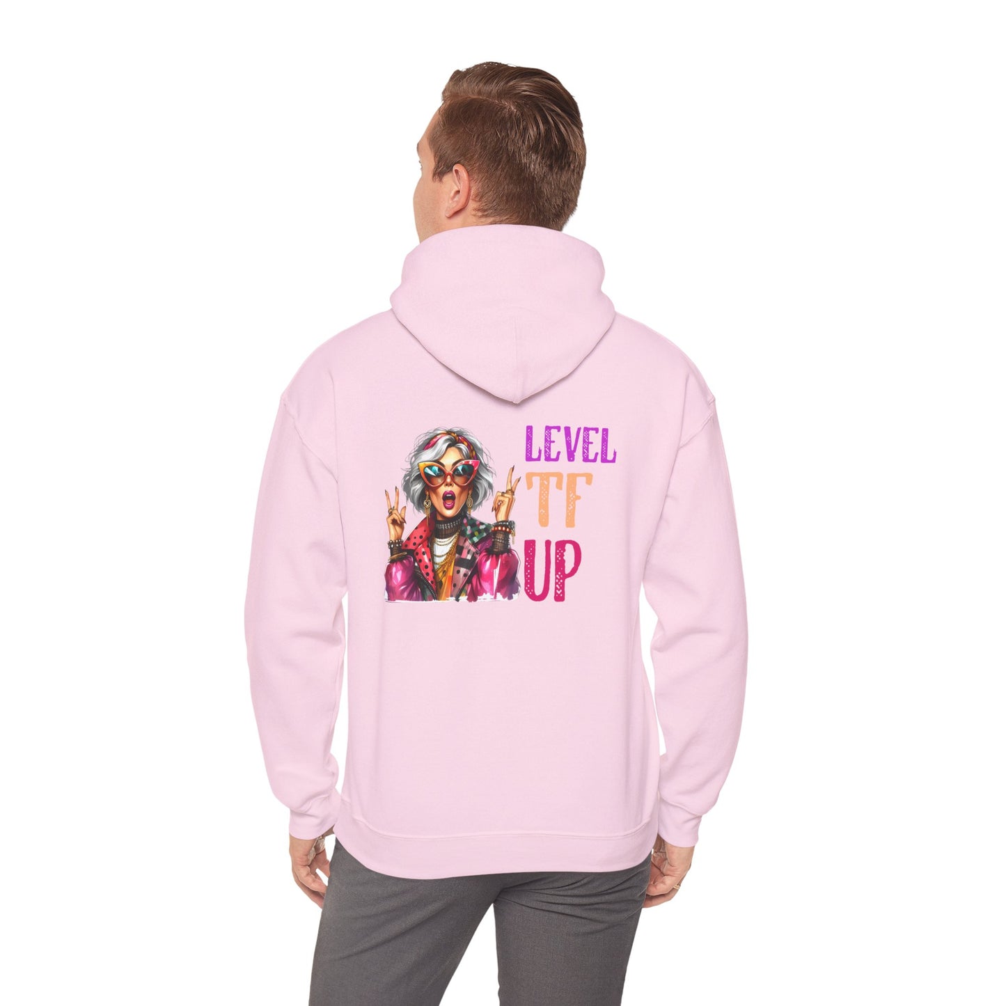 LEVEL TF UP – Sassy Empowerment Hoodie