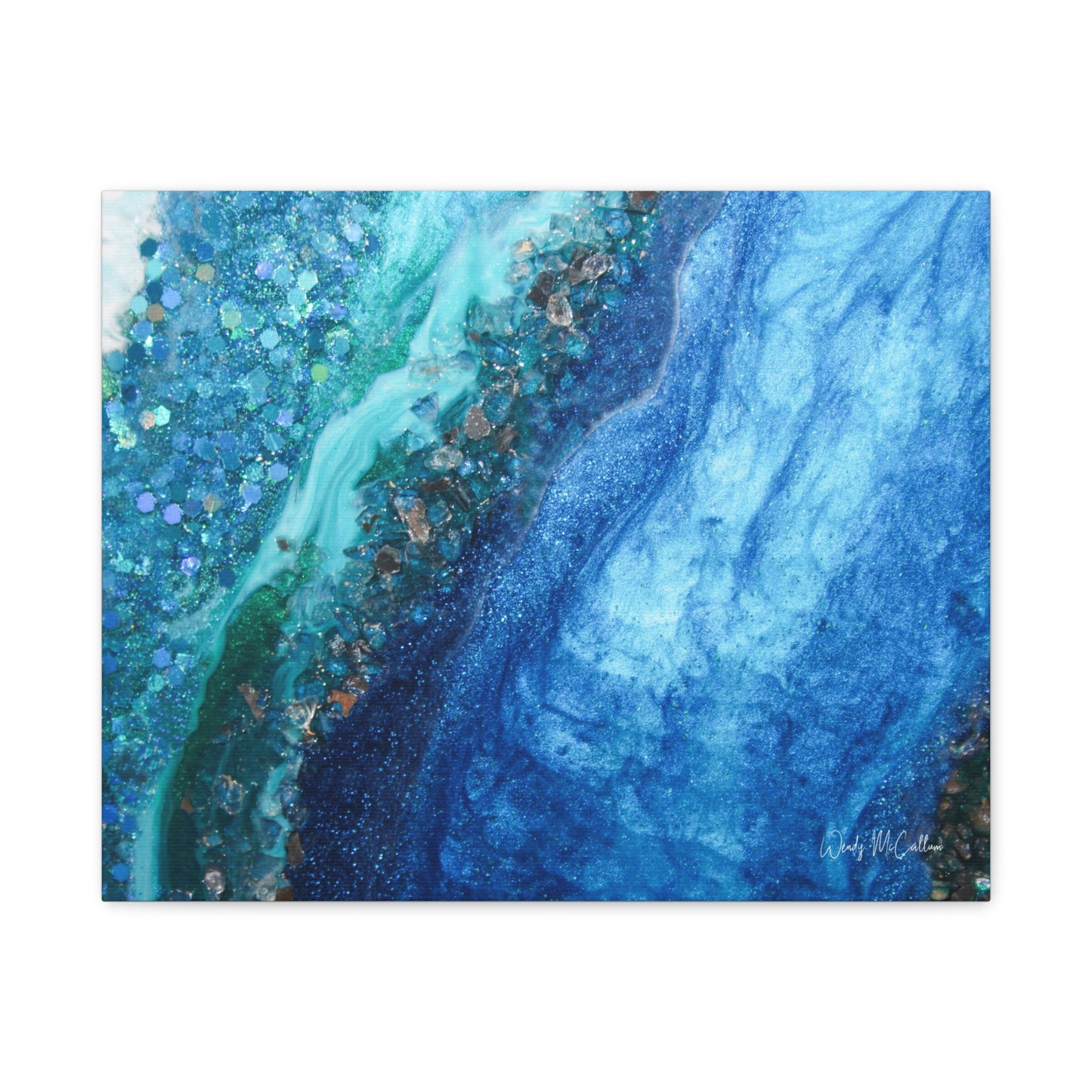 Elucidation Canvas Wall Art - Opulence