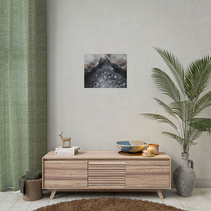 Grey Moonstone Fine Art Print - Elegance