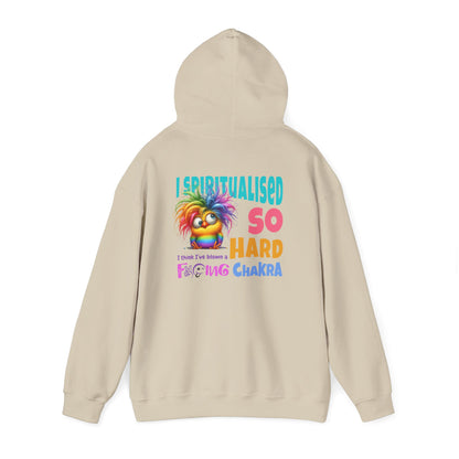 I Spiritualised Too Hard… I Think I’ve Blown a Chakra – Funny Rainbow Chick Hoodie