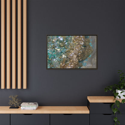 Dioptase Framed Print - Opulence